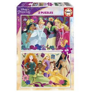 Disney Princess Puzzle 2x48p