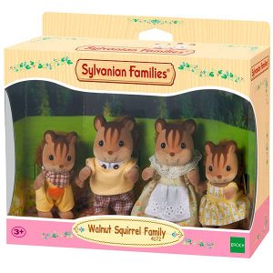 Sylvanian Families 4172 Familia Ardillas de la Nuez