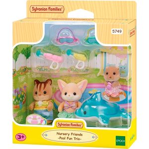 Sylvanian Amigos Guardeía Fiesta Piscina