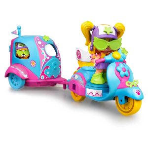 Pinypon My Puppy and Me Moto Remolque