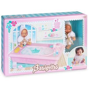 Barriguitas Bañera con Muñeca de Bebé