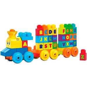 Fisher Price Tren Musical ABC Infantil Mega Bloks