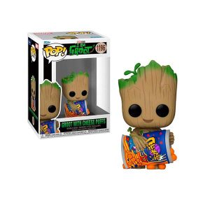 Funko Pop! Marvel Figura Groot with Cheese Puffs 1196