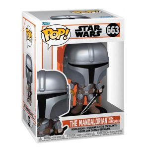 Funko Pop! Star Wars Figura The Mandalorian with Darksaber 663