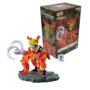 FIGURE BANPRESTO NARUTO Uzunaki Memorable Saga Naruto Statua Bandai