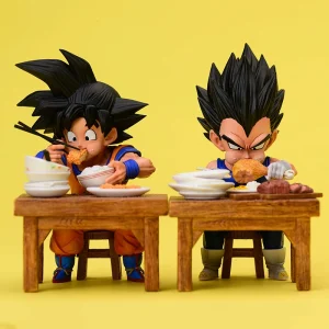 Figuras Dragon Ball Z Vegeta Son Goku Come