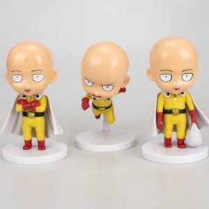 Figuras One Punch Man Saitama 3 en 1