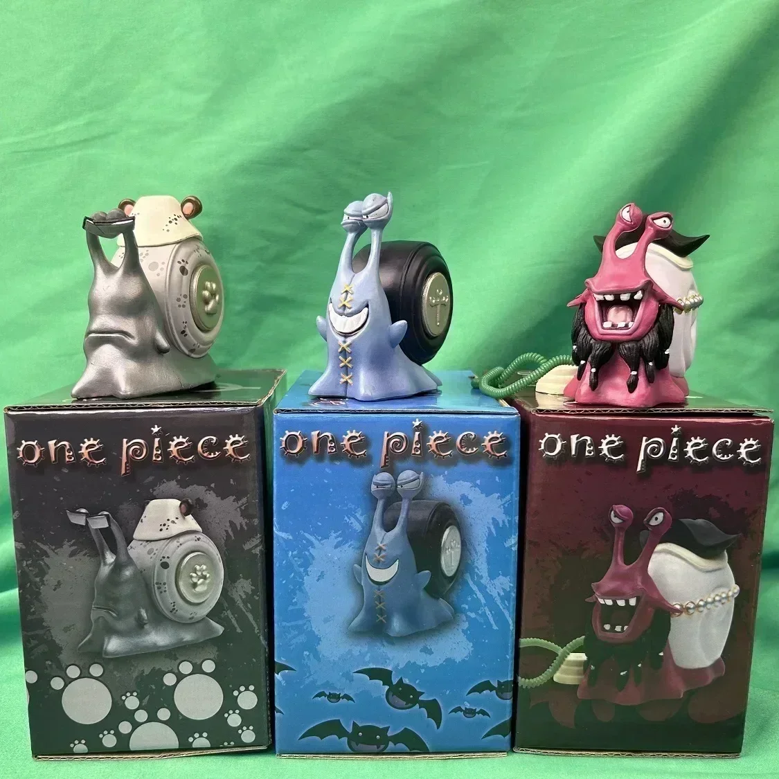 Figuras One Piece Den Den Mushi Luffy/Zan/ Law/ Zoro /Sanji /Chopper - Imagen 5