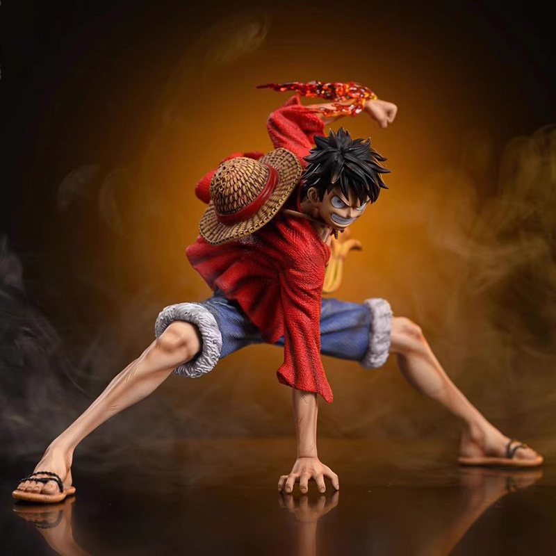 Figuras Manga One Piece Monkey D Luffy Gear - Imagen 4