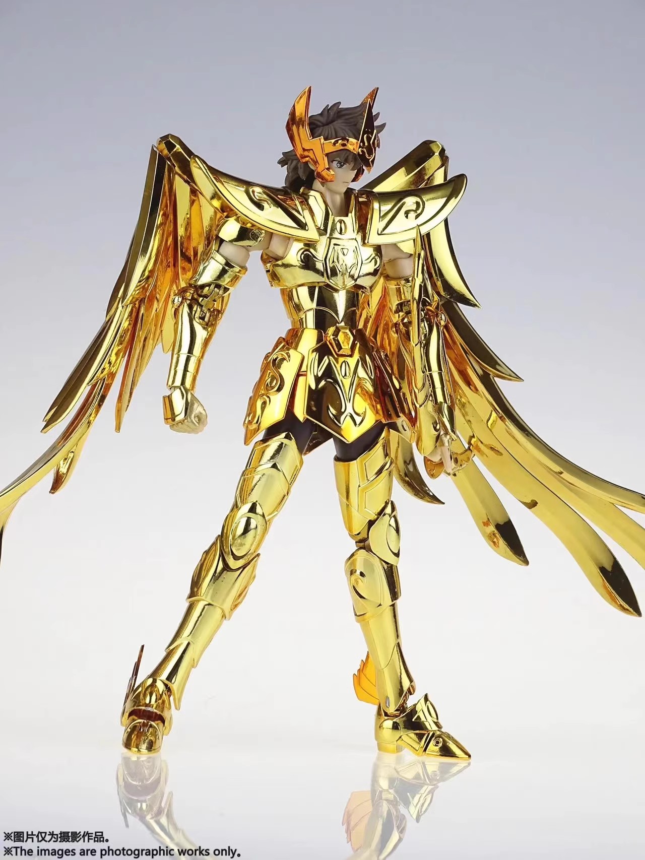 Figuras Saint Seiya Myth Gril Ex Aiolos Sagittaire - Imagen 3