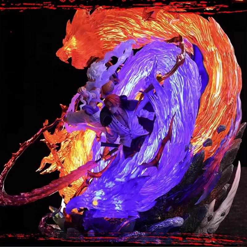 Figuras Anime Shanks y Luffy - Imagen 2