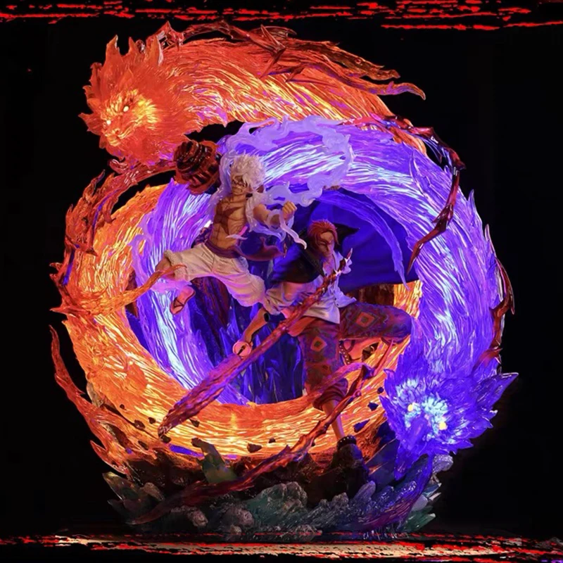 Figuras Anime Shanks y Luffy