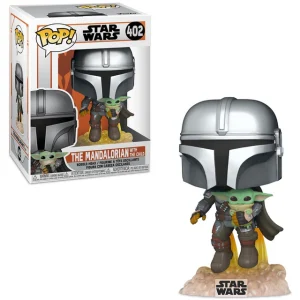 Funko Pop – Star Wars – Mandalorian With The Child 402