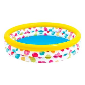 Piscina Anillas Colores 147cm Intex