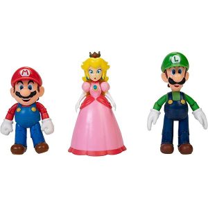 Super Mario Multipack 3 Figuras Reino Champiñón