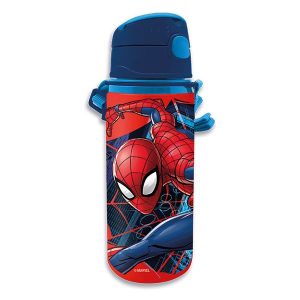 Spiderman Cantimplora Aluminio 600ml