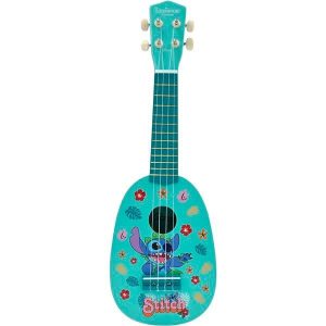 Stitch Ukelele de Madera Infantil 53cm