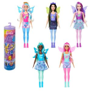 Barbie Muñeca Color Reveal Galaxia Arcoíris
