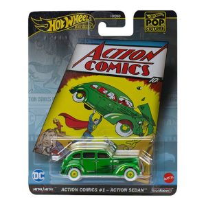Hot Wheels Coche Action Comics #1 – Action Sedan Pop Culture