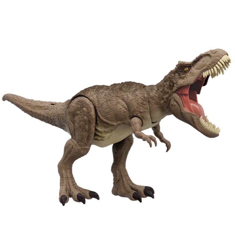 Jurassic World Figura Tiranosaurio T-Rex Ataque Total