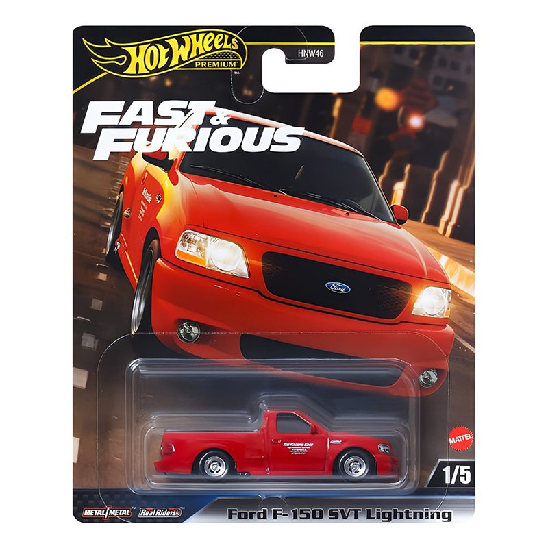 Hot Wheels Coche Fast & Furious Ford F-150 SVT Lightning