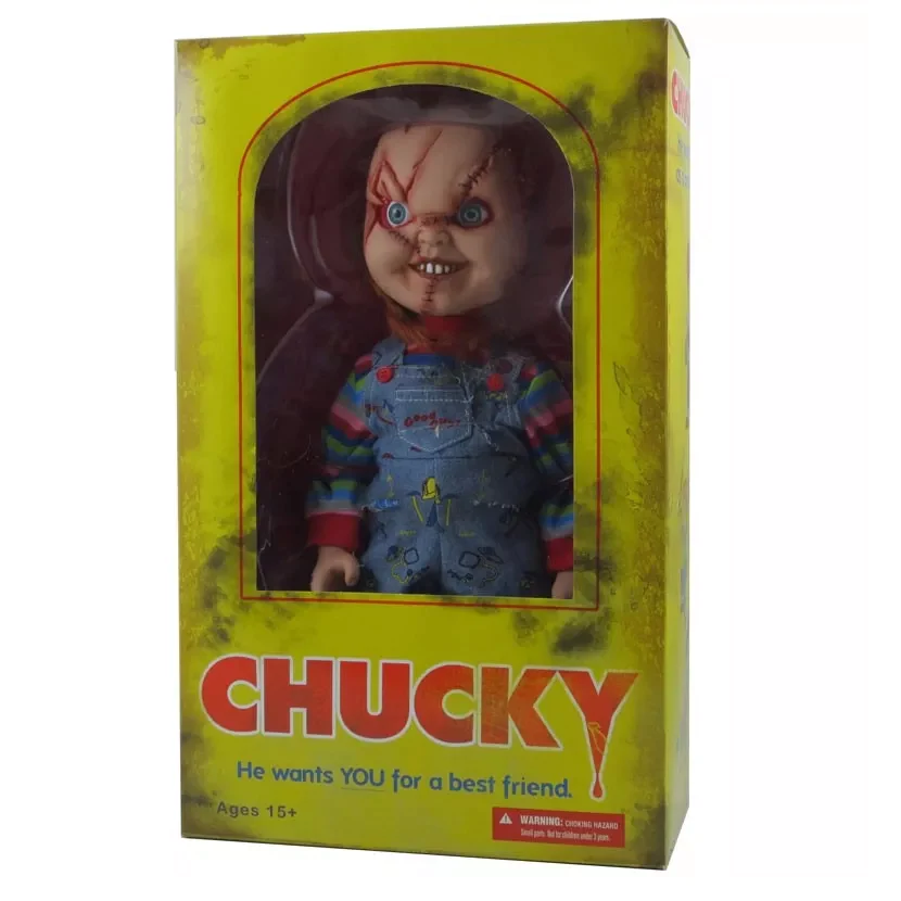 Mezco Chucky Rostro cortado - Imagen 2