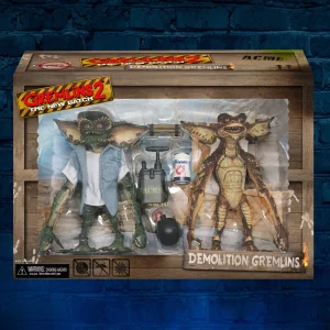 Neca gremlins 2 7 ″: paquete de 2 de Demolition Gremlin