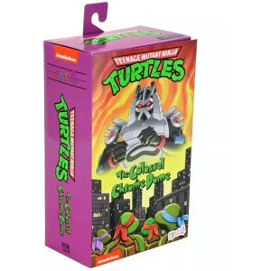 NECA tortugas ninja cartoon ultimate Chrome Dome – 25 cm