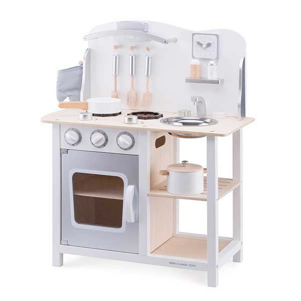 Cocina de Madera Blanca