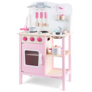 Cocina Infantil de Madera Bon Appetit – Rosa 89cm