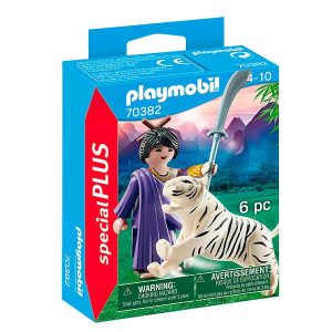 Playmobil 70382 Luchadora Asiática con Tigre