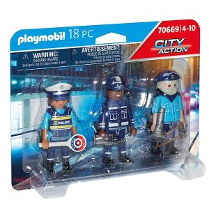 Playmobil 70669 Set Figuras Policía