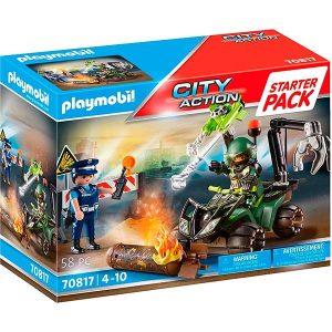 Playmobil 70817: Starter Pack Policía Entrenamiento