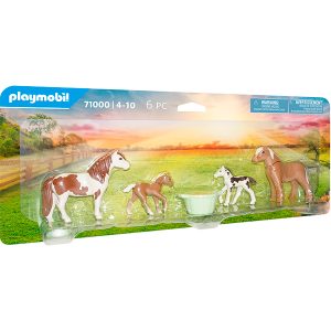 Playmobil 71000 2 Ponis Islandeses con Potro