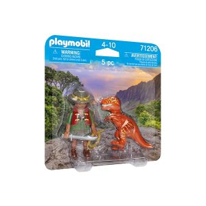 Playmobil 71206 Duo Pack Duo Pack Aventurero con T-Rex