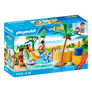 Playmobil 71529 My Life – Piscina infantil con jacuzzi