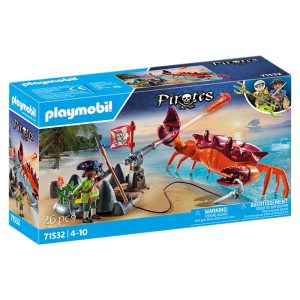 Playmobil 71532 Pirates – Batalla Con El Cangrejo Gigante
