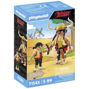 Playmobil 71545 Astérix – Astérix: Sopalajo De Arriérez Y Torrezno Y Pepe