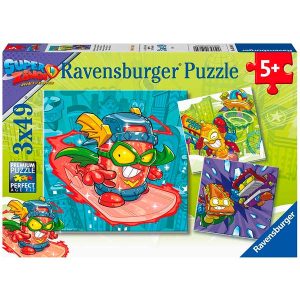 Super Zings Puzzle Infantil 3x49p