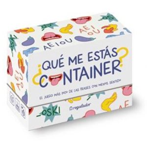 Juego de Mesa ¿Qué me estás container?