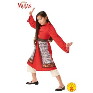 Disney Disfraz Infantil Mulan Live Action Classic 5-6 años