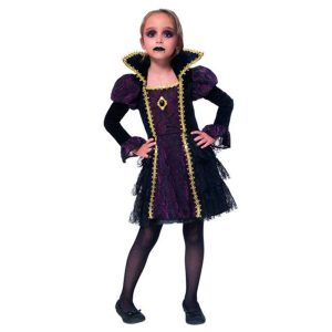 Disfraz Vampira Deluxe Infantil 7-8 Años