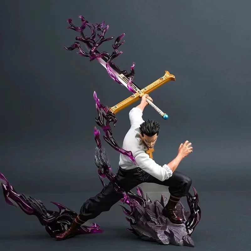 Figura Dracule Mihawk de One Piece – El Espadachín más Grande del Mundo (30cm) - Imagen 5