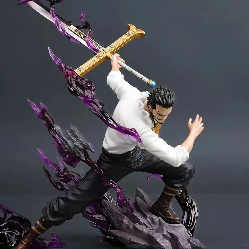 Figura Dracule Mihawk de One Piece – El Espadachín más Grande del Mundo (30cm) - Imagen 3