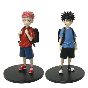 Figuras Chibi de Jujutsu Kaisen – Yuji Itadori y Megumi Fushiguro