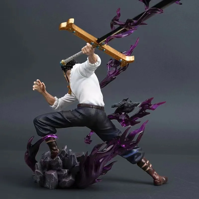 Figura Dracule Mihawk de One Piece – El Espadachín más Grande del Mundo (30cm) - Imagen 2