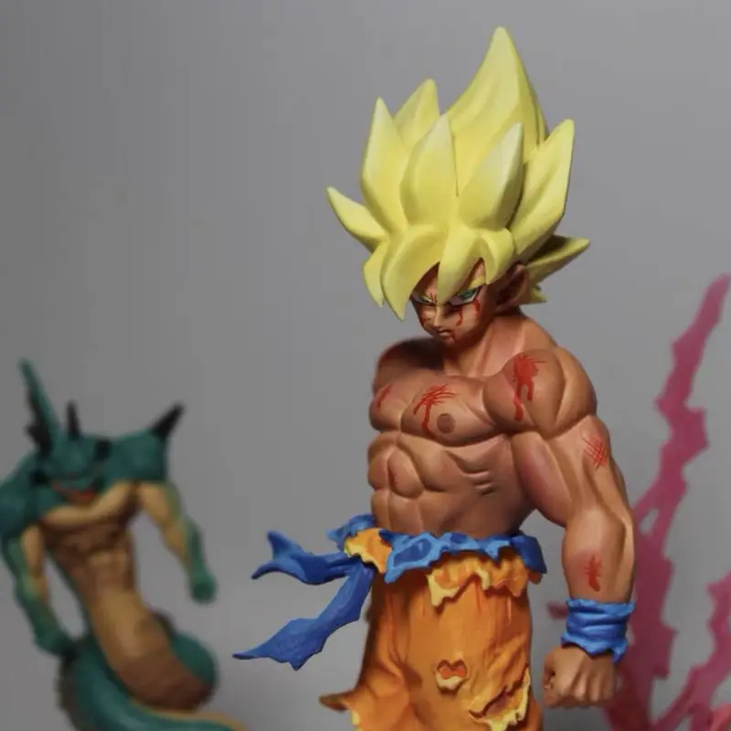 Figura Dragon Ball Z Super Saiyan Goku & Guldo 17cm - Imagen 3