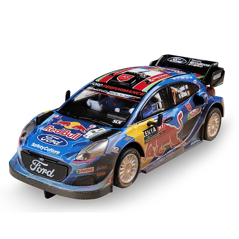 Scalextric Coche Ford Puma WRC Rally Kenya Mud #7 1:32