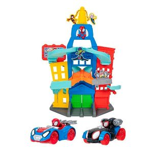 Spiderman Ciudad Spidey con Vehículos