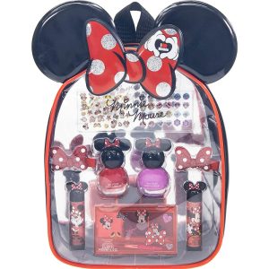 Minnie Mochila con Cosméticos